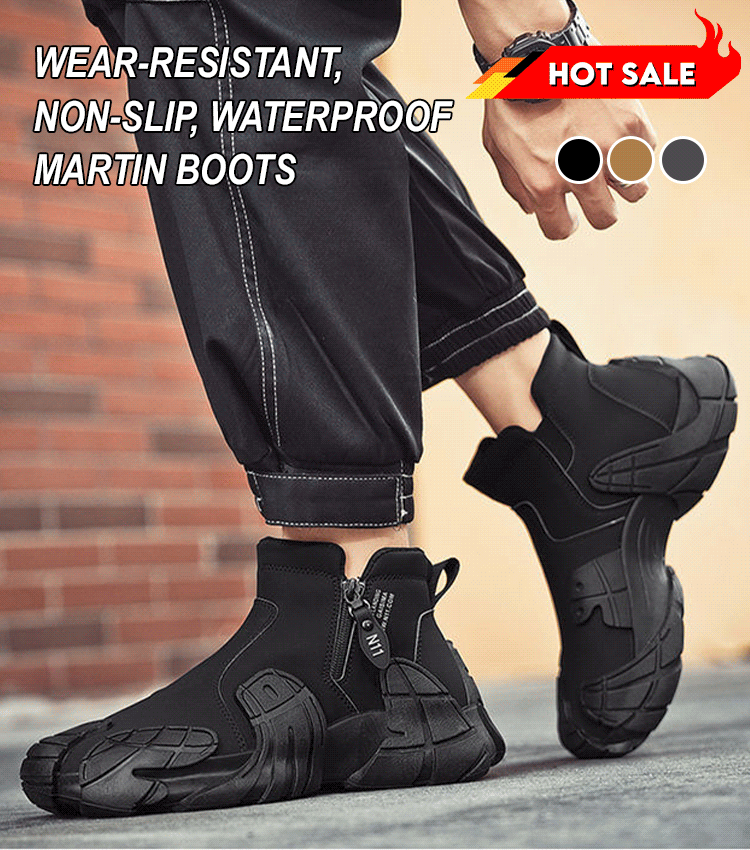 Keith – Wasserdichte Martin-Stiefel für täglichen Komfort bei jedem Wetter