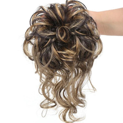HairGlow – Einfacher Messy Bun Haarteil für Natürliches & Weiches Volumen