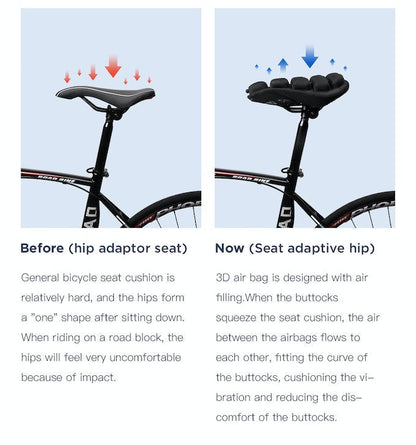 RideEase – Stoßdämpfender Fahrradsattelbezug für maximalen Komfort