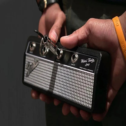 RockKey – Schlüsselhalter in Gitarrenform aus robustem Metall mit stylischem Design
