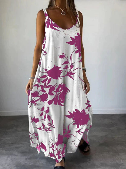 Juliet – Luftiges Blumen-Maxikleid im Boho-Sommer-Style