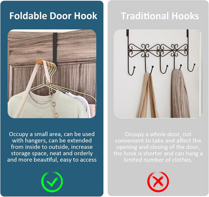HookFold – Faltbare Wandhaken für die einfache, bohrfreie Kleideraufbewahrung