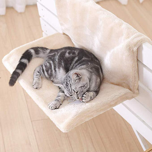 CloudNap – Gemütliche Hängematte für Katzen für Fenster und Betten