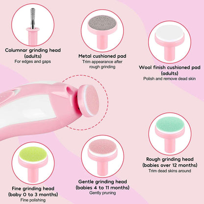 BabyBeauty – Sanfte elektrische Nagelfeile für die sichere Baby-Nagelpflege