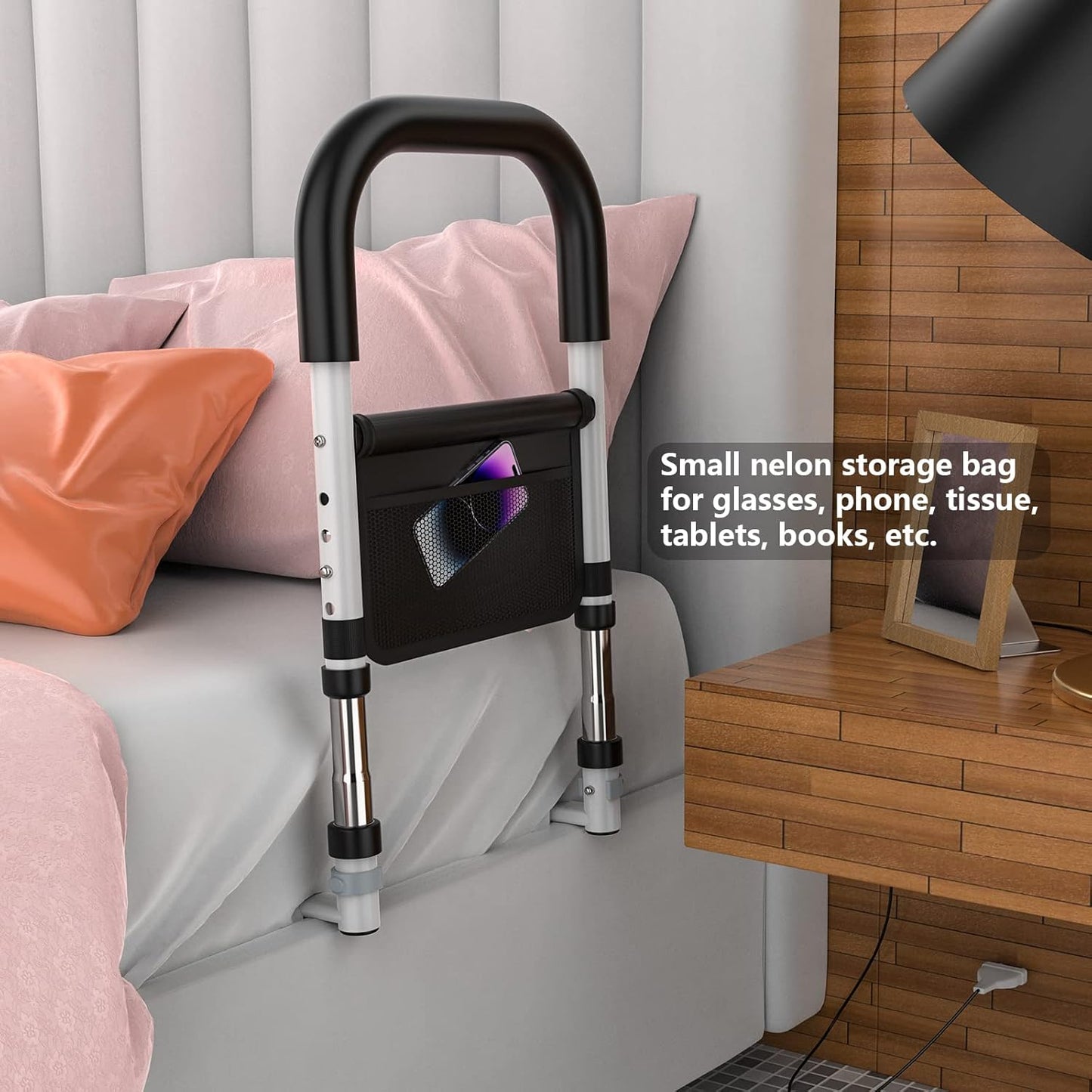 BedGuard – Verstellbarer Bettstützgriff für sicheres Aufstehen