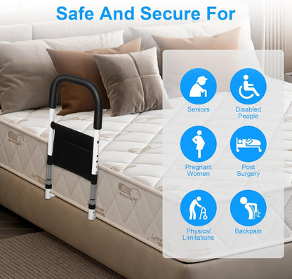 BedGuard – Verstellbarer Bettstützgriff für sicheres Aufstehen