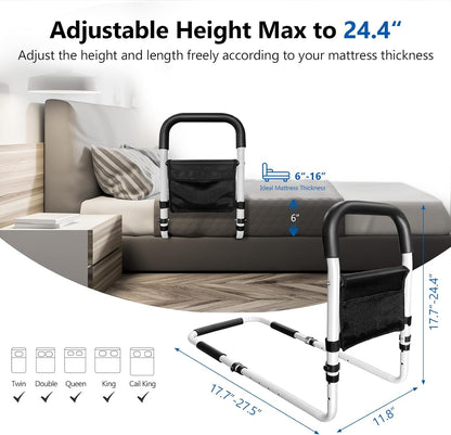 BedGuard – Verstellbarer Bettstützgriff für sicheres Aufstehen