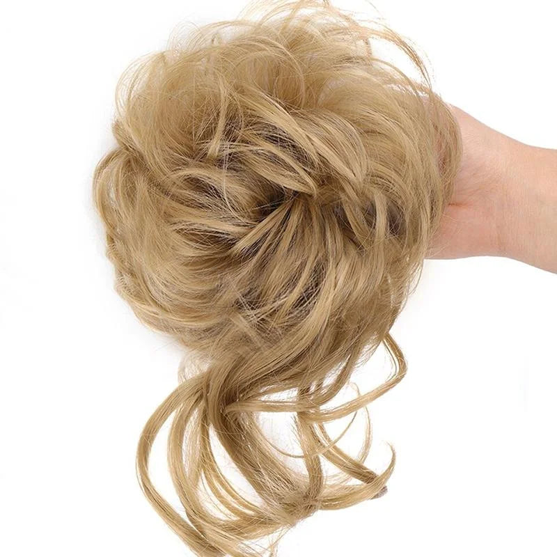 HairGlow – Einfacher Messy Bun Haarteil für Natürliches & Weiches Volumen