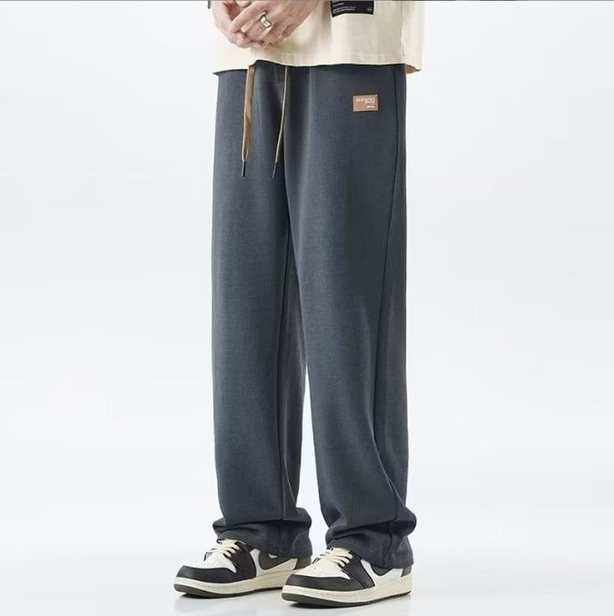 Charles – Lässige gerade Hose mit lockerer Passform