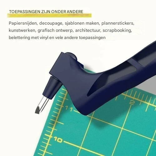 CutMaster Pro – mühelose glatte Schnitte aus jedem Winkel, jederzeit