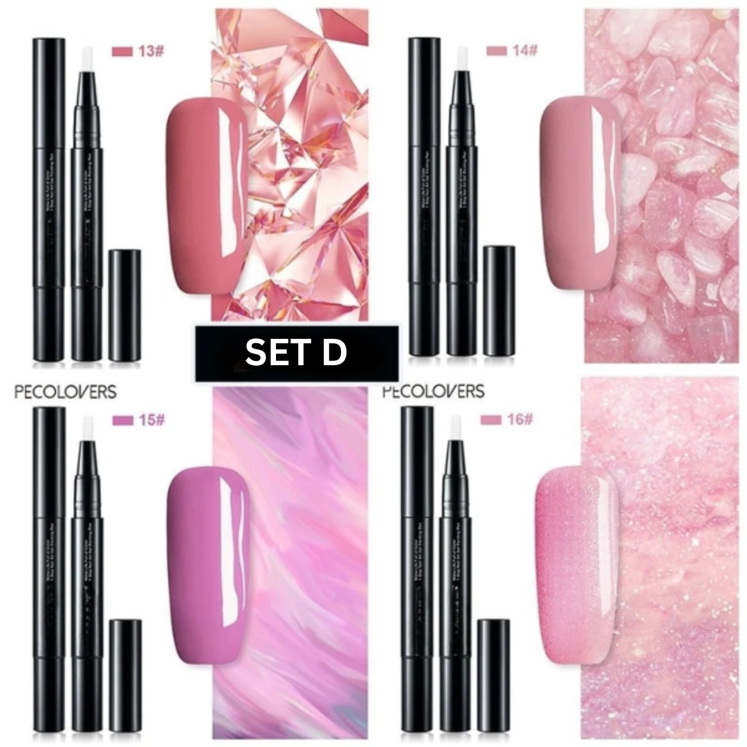 NailMagic – Präzises Gelstift-Set mit Feinen Applikatoren für Kreatives Nageldesign