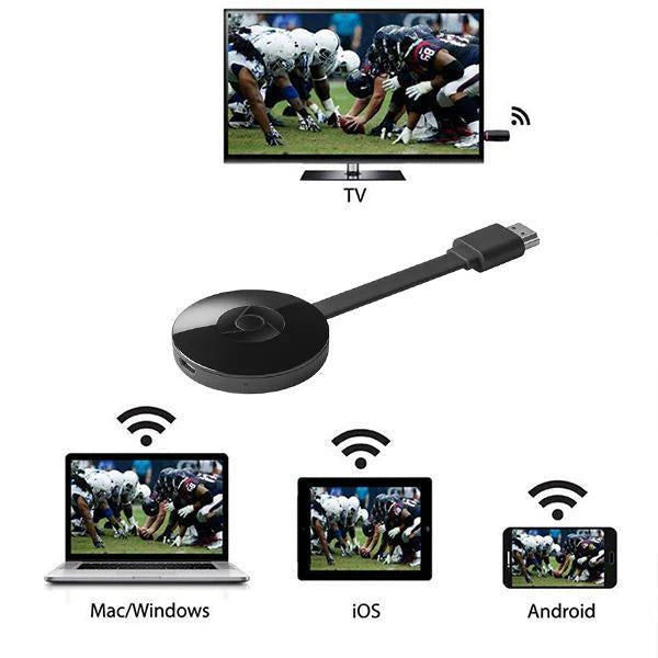 VisionCast – Kompakter Full-HD-Wireless-Projektor für Zuhause und unterwegs