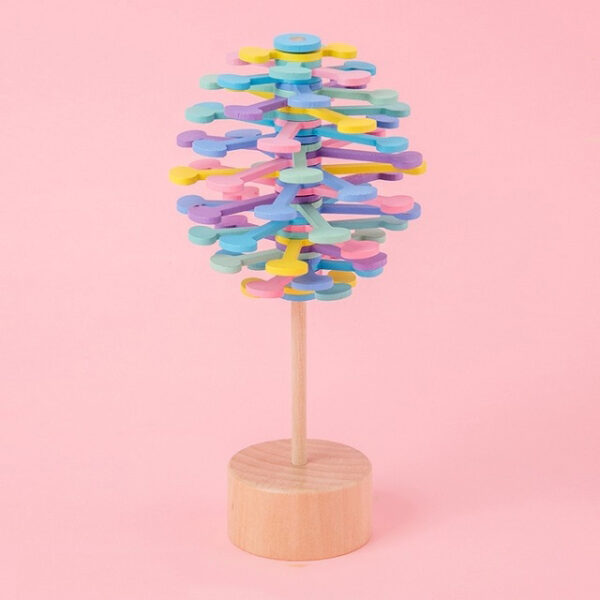 WoodSpin – Fokus Flow Spinner für Stressabbau und verbesserte Konzentration