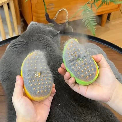 FurEase – Dampfbürste für Katzen zur sanften Fellpflege zu Hause