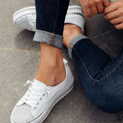 DiamondDune – Damen Plateauschuhe mit gepolsterter Innensohle und stylischem Design