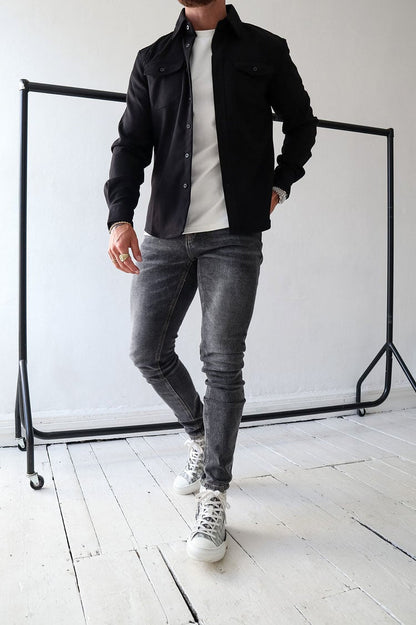 Alexander – Button-Down-Polojacke mit taillierter Passform