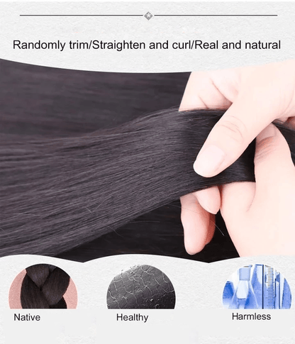 Magic – Clip-On-Haarteil für natürliche Abdeckung