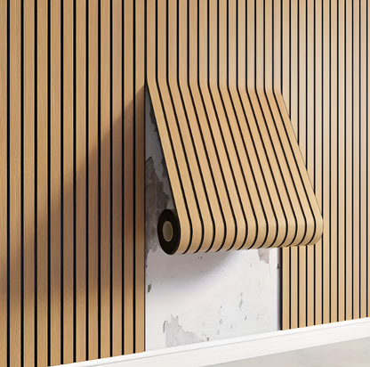 Woodura – Wände sofort mit warmer, realistischer 3D-Holzstruktur verwandeln