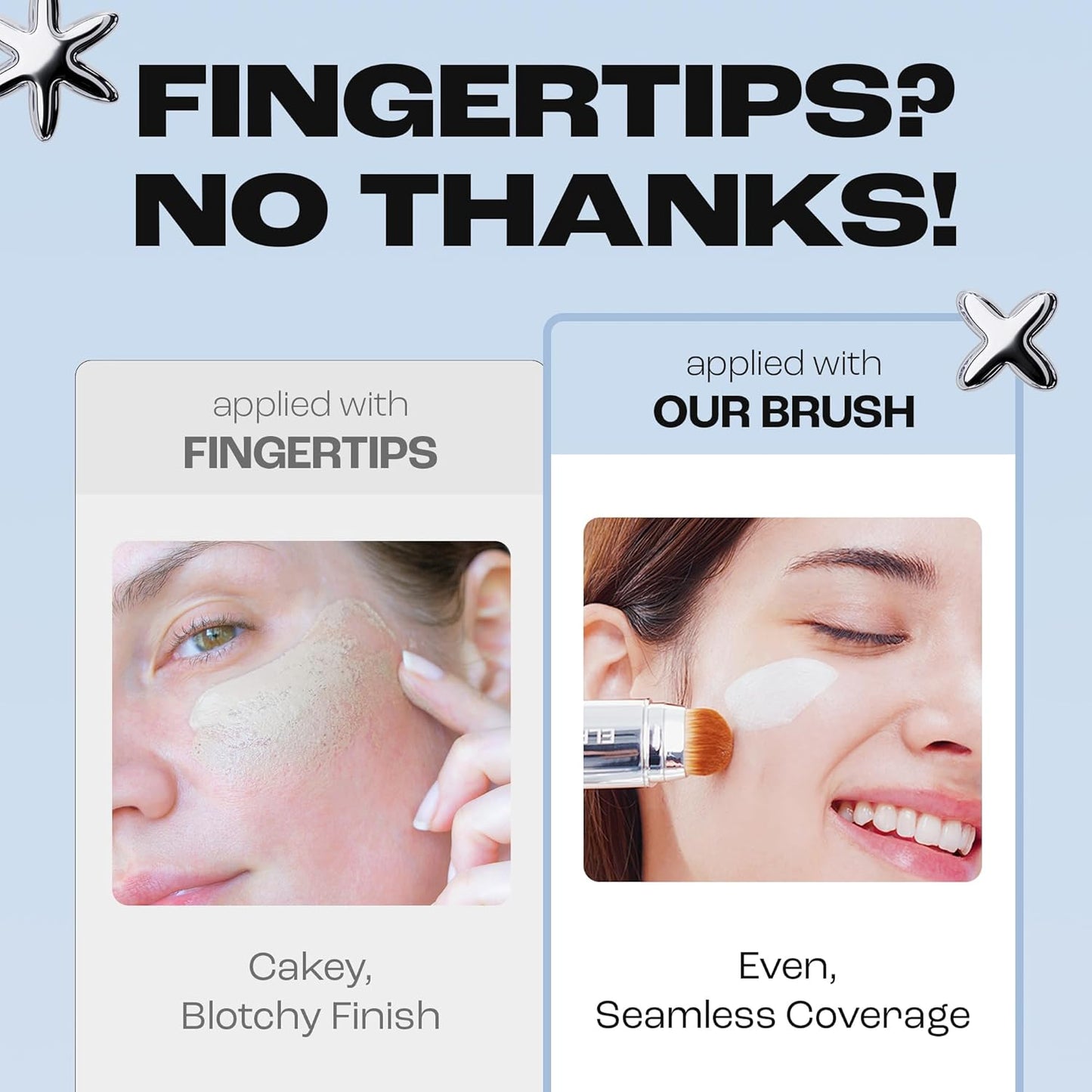 CleanBlend – Farbanpassende, nahtlose Foundation für strahlende Haut