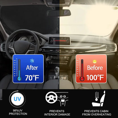 SunShade – Premium Autosonnenblende mit UV und Hitzeschutz