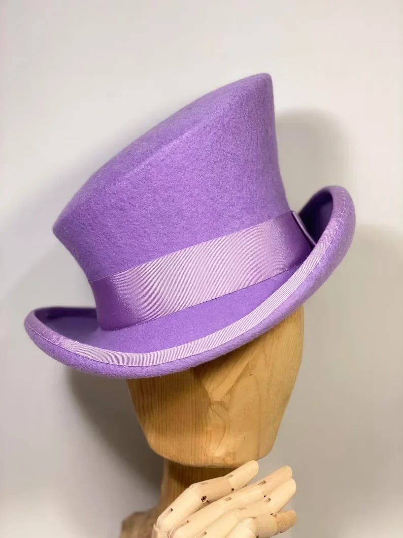 TwistHat – Handmade asymmetric wool top hat with stylish flair