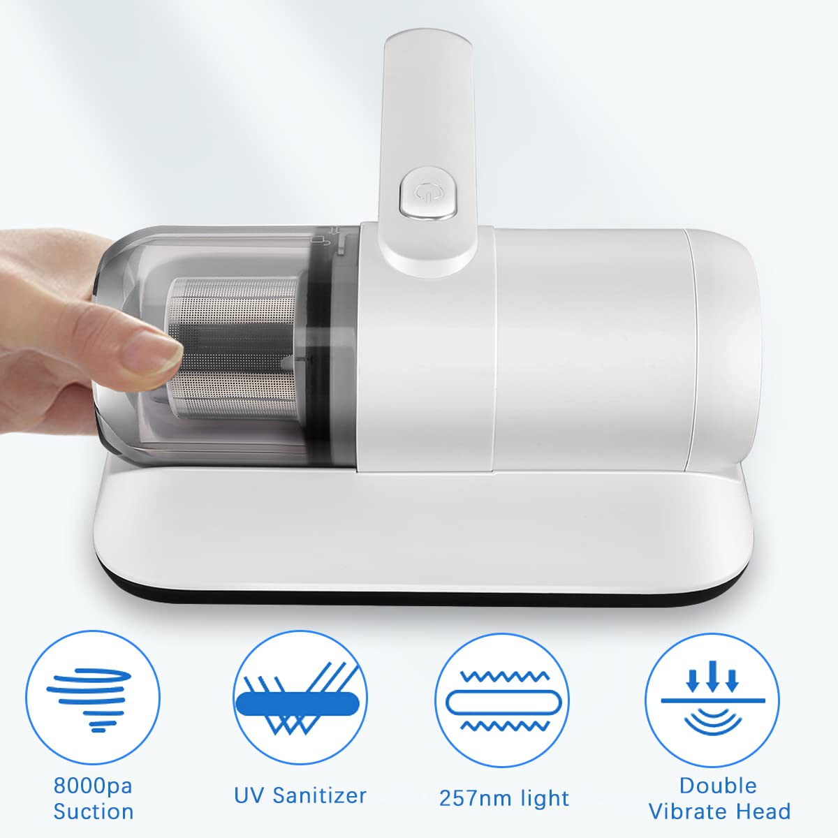 CleanBreeze – Entfernt sofort Staub, Milben und Allergene von Stoffen