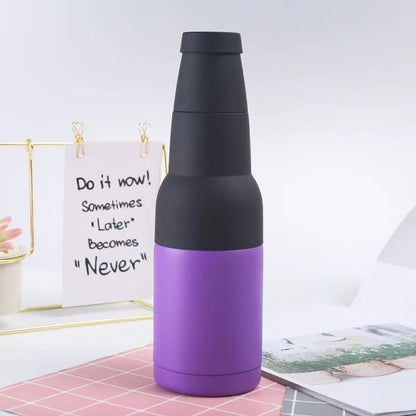 ChillMate – Isolierter Bierhalter mit integriertem Flaschenöffner