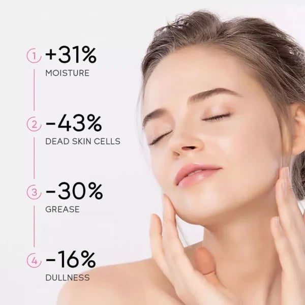 GlowEase – Peeling Gel für Gesicht und Körper für geschmeidige Haut