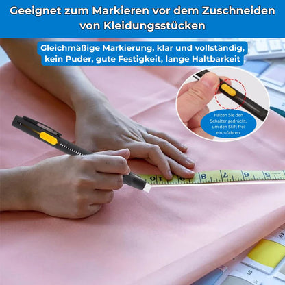 MarkMaster - Zeichnet präzise Linien, die sofort durch Wärme verschwinden