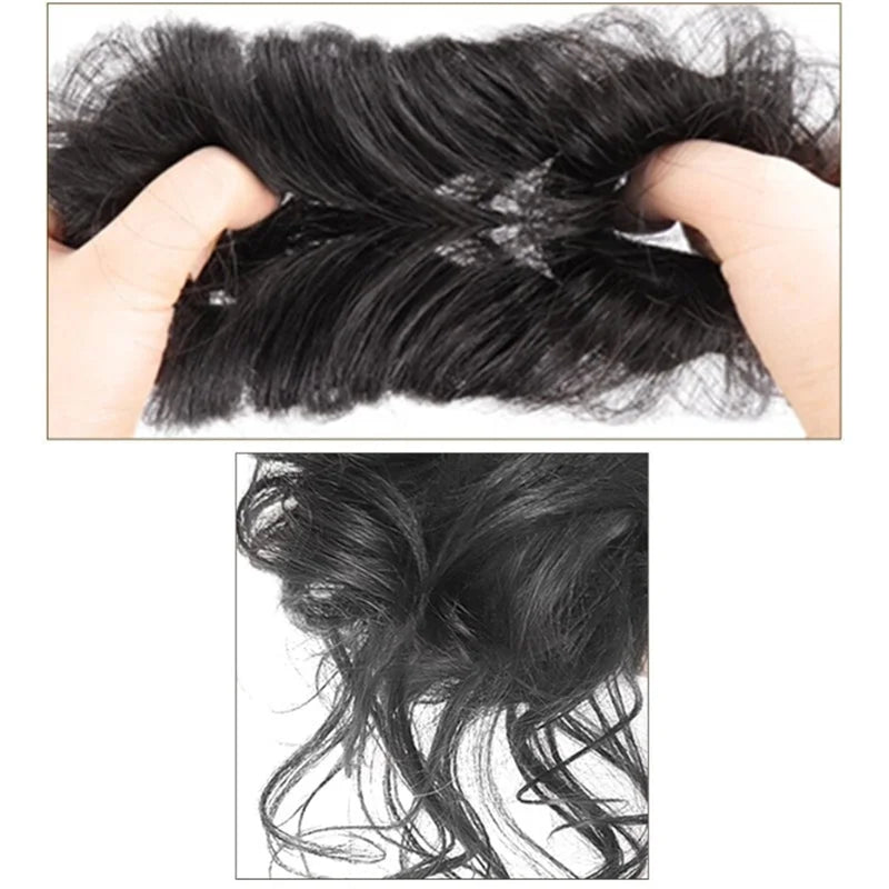 HairGlow – Einfacher Messy Bun Haarteil für Natürliches & Weiches Volumen