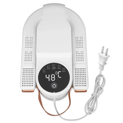 AirWarm - Faltbarer elektrischer Schuhtrockner mit 360°-Heizung für geruchsfreies Trocknen