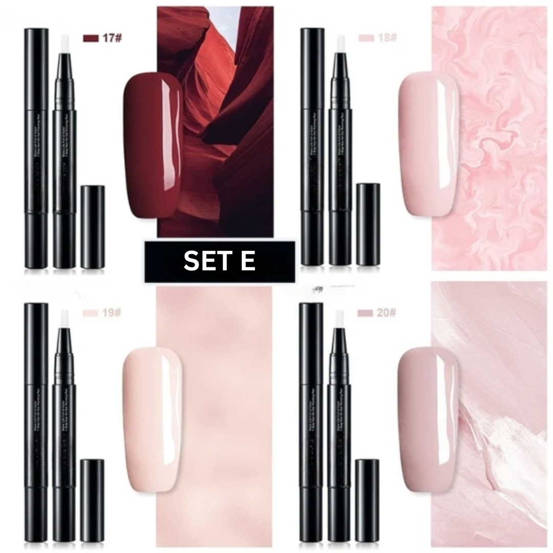 NailMagic – Präzises Gelstift-Set mit Feinen Applikatoren für Kreatives Nageldesign