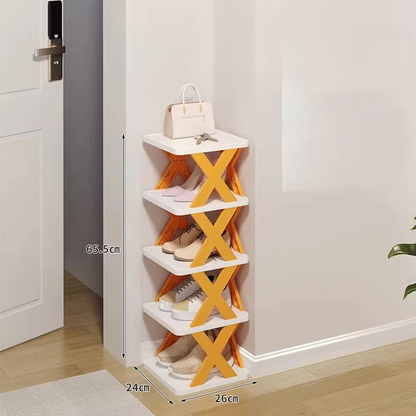 RackGenius - Platzsparender, mehrschichtiger Schuh-Organizer für ordentliche und stilvolle Aufbewahrung