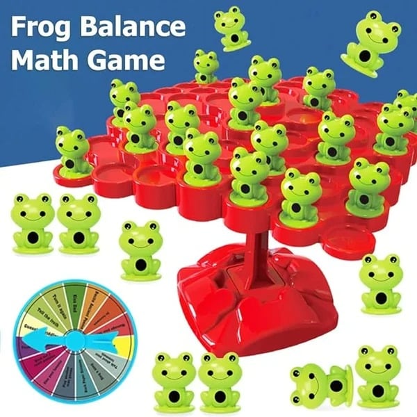 FrogFun – Colorful Balance Toy for Fun and Educational Play