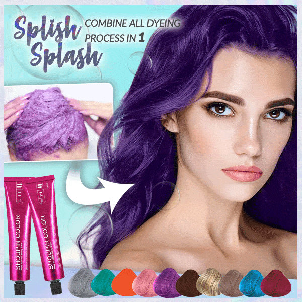 1+1 Gratis | ShineHair™ Lang anhaltende Haarfarbe mit intensiver Pflege!