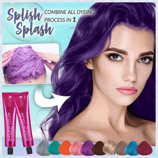 1+1 Gratis | ShineHair™ Lang anhaltende Haarfarbe mit intensiver Pflege!