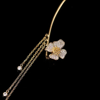Lila – Butterfly Zirkon Ohrringe Set für zeitlose Eleganz