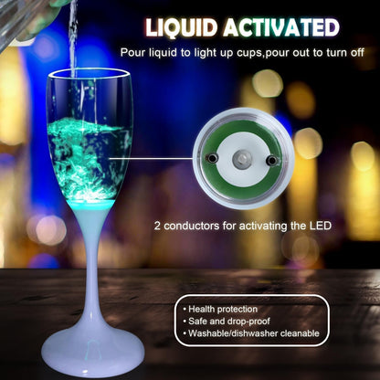 CelebrateWith – LED-Weingläser, die beim Einschenken aufleuchten