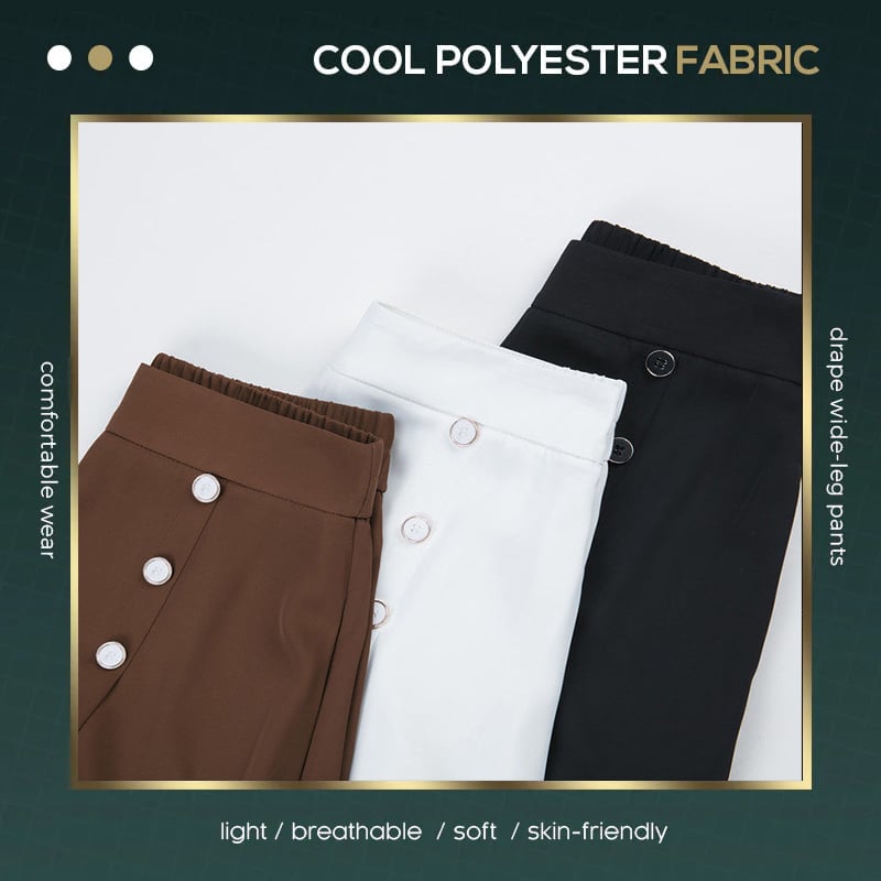 Camille – Weite Bundfaltenhose mit lockerer Sommerpassform