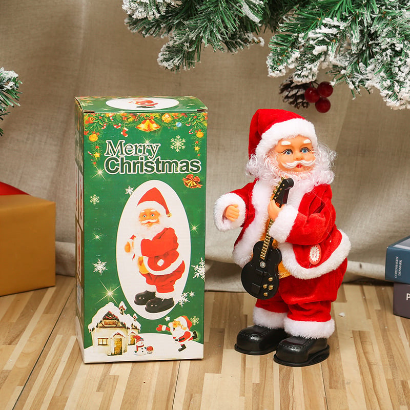 SantaJive – Tanzende, musikalische Weihnachtsmannfigur für festlichen Weihnachtsspaß