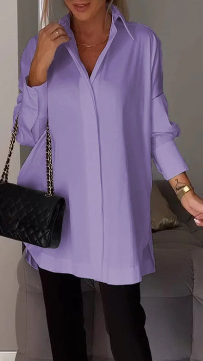 Hillary™ Lange Polobluse