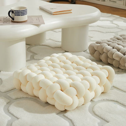 CozyNest - Ultimatives weiches Knoten-Kissen für kuscheligen Komfort & Stil