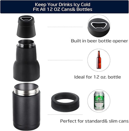 ChillMate – Isolierter Bierhalter mit integriertem Flaschenöffner