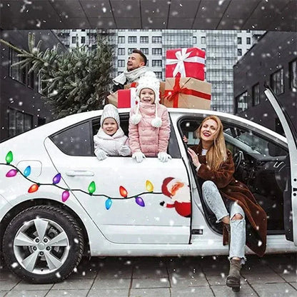 GlowBrite – Reflektierendes Glühbirnen-Magnetset für Auto und Zuhause