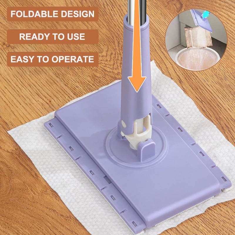 CleanEase – Müheloses Reinigen mit freihändigem Tuchwechsel