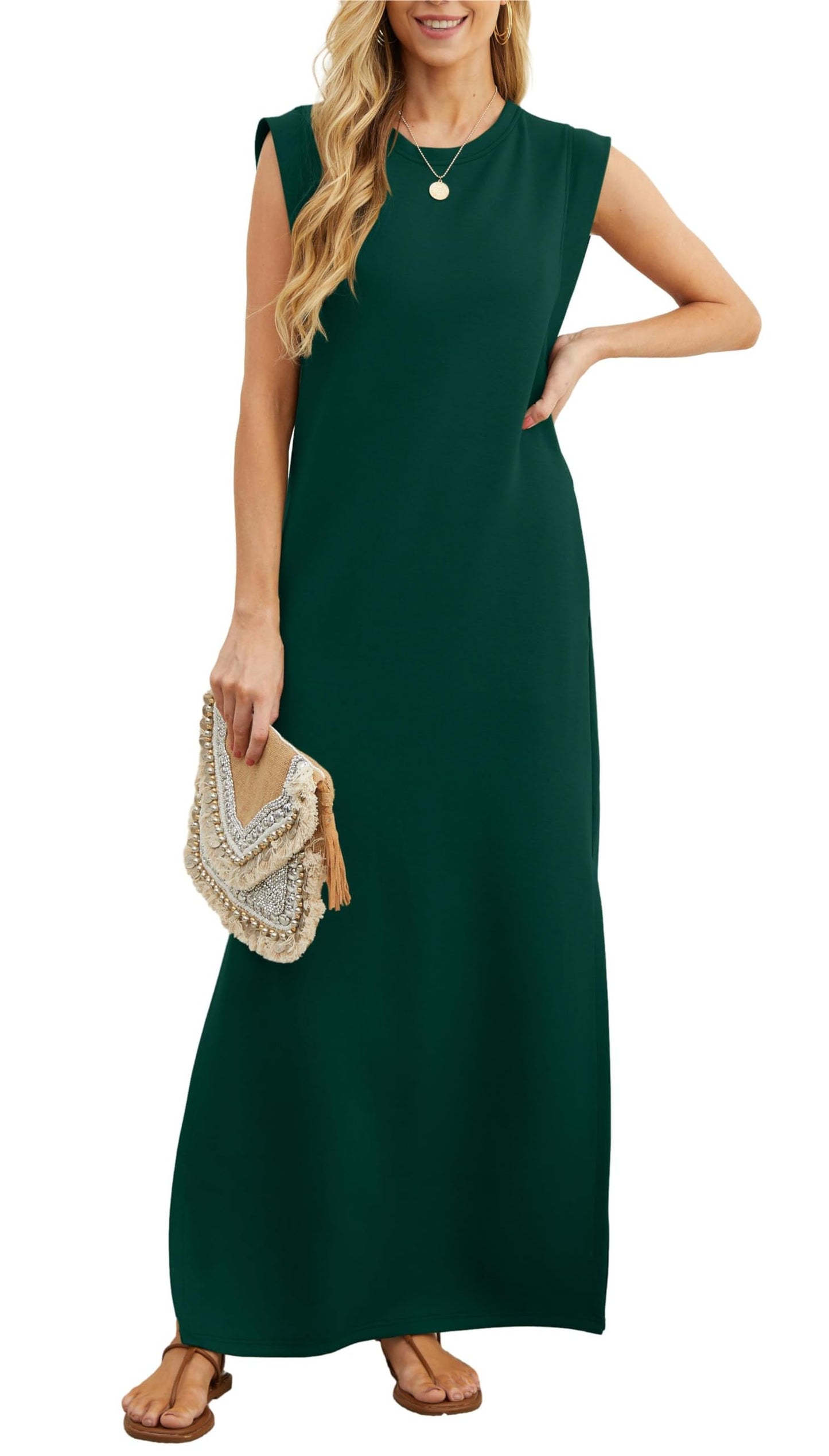 Romina – Lässiges, lockeres Maxikleid für sommerlichen Komfort