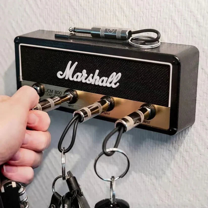 RockKey – Schlüsselhalter in Gitarrenform aus robustem Metall mit stylischem Design