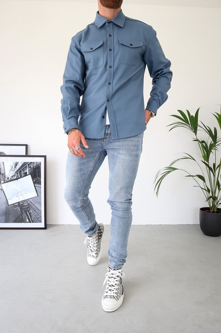 Alexander – Button-Down-Polojacke mit taillierter Passform