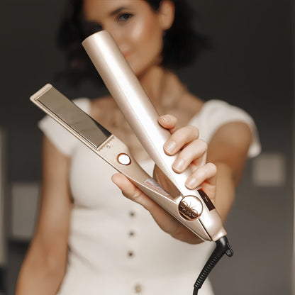 GlamCrest – Mühelos salonqualität Haare in Minuten
