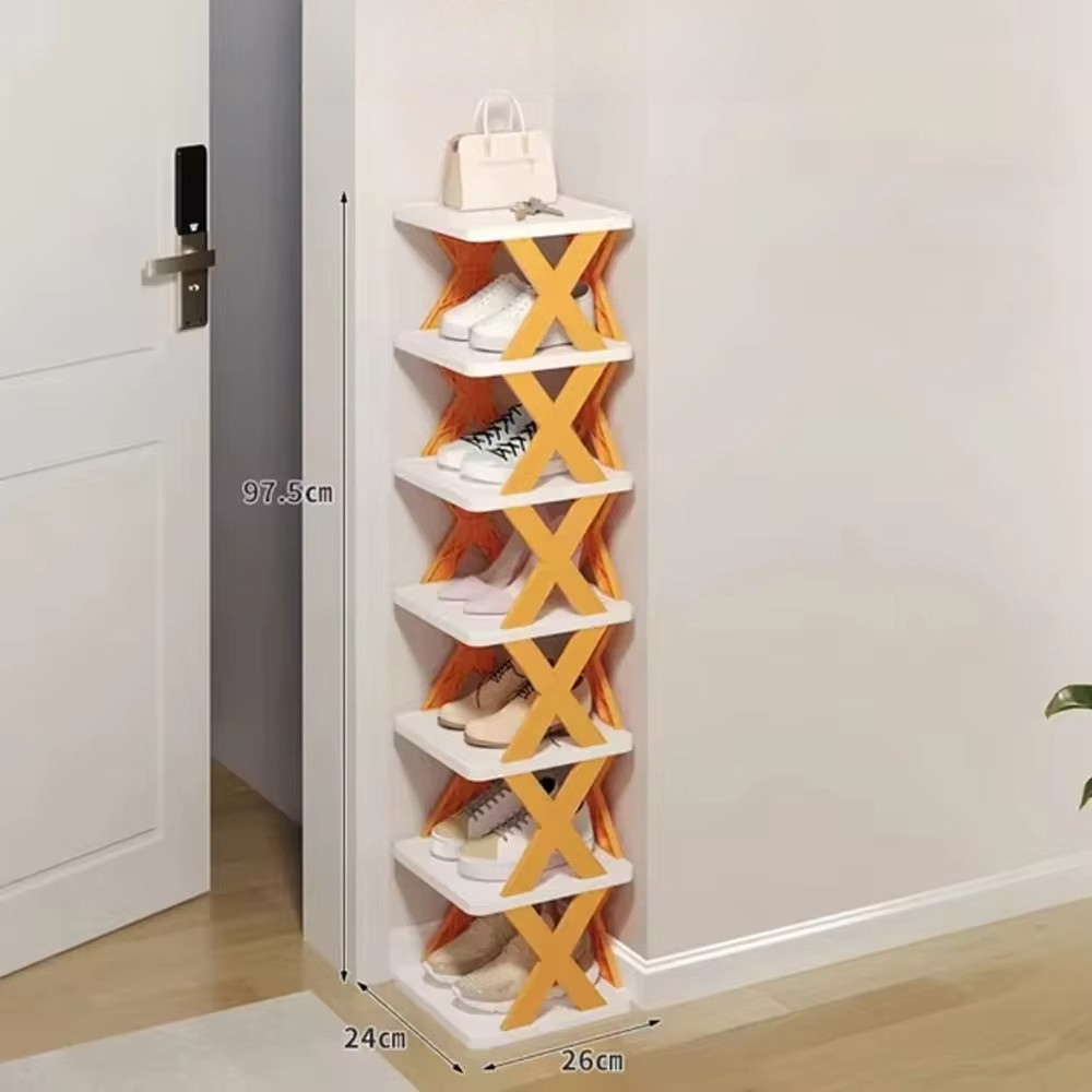 RackGenius - Platzsparender, mehrschichtiger Schuh-Organizer für ordentliche und stilvolle Aufbewahrung